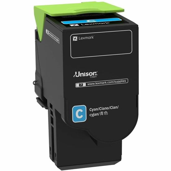 Lexmark Unison Original Ultra High Yield Laser Toner Cartridge - Cyan Pack 1