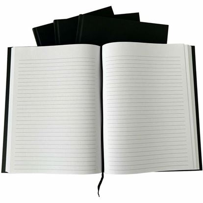 Business Source Hardbound Ruled Linen Journals 1
