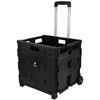 Business Source Stow-and-Go Mobile Storage Crate 4
