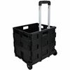 Business Source Stow-and-Go Mobile Storage Crate 2