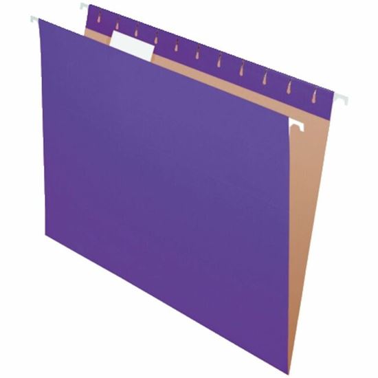 Business Source 1/5 Tab Cut Letter Hanging Folder 1