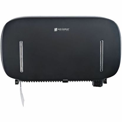 San Jamar Timeless Twin-Roll Bathroom Tissue Dispenser 1