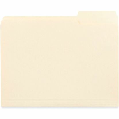 Business Source 1/3 Tab Cut Letter Top Tab File Folder 1