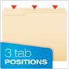 Business Source 1/3 Tab Cut Letter Top Tab File Folder 2