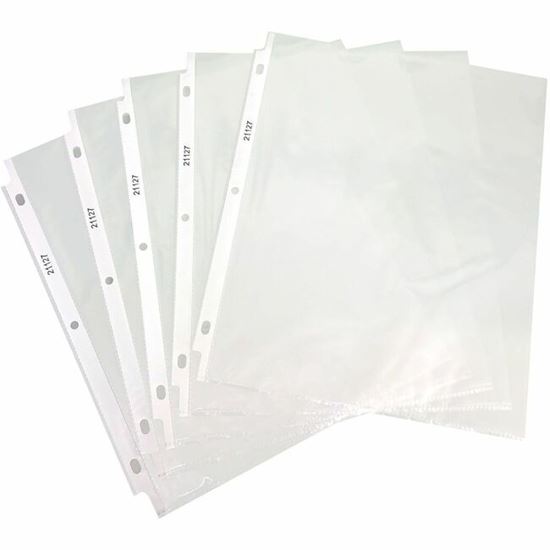 Business Source Nonglare Top-Loading Sheet Protectors 1