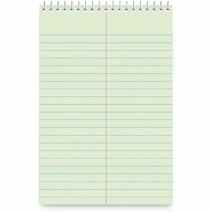 Business Source Green Tint Steno Notebook 1