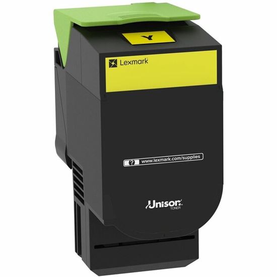 Lexmark Extra High Yield Laser Toner Cartridge - Yellow - 1 Each 1