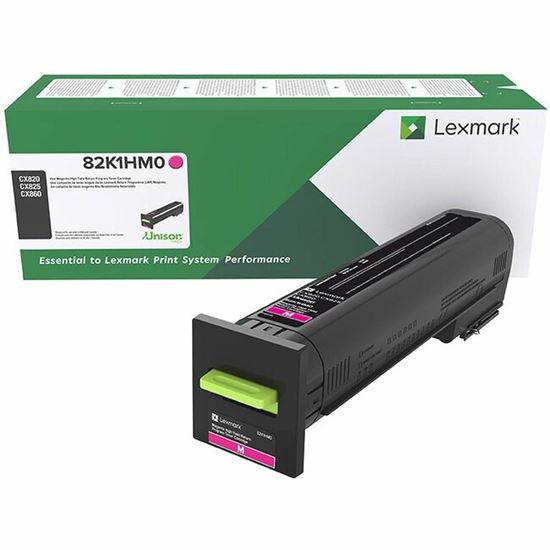 Lexmark Original High Yield Laser Toner Cartridge - Magenta Pack 1