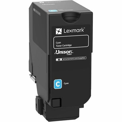 Lexmark Original High Yield Laser Toner Cartridge - Cyan Pack 1