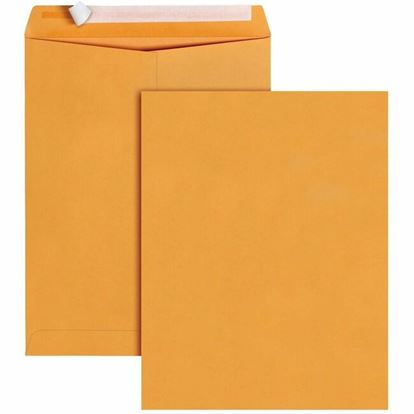 Business Source Kraft Peel-and-Stick Catalog Envelopes 1