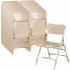 National Public Seating 300 Series All-Steel Folding Chair 8
