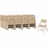 National Public Seating 300 Series All-Steel Folding Chair 9