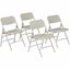 National Public Seating 300 Series All-Steel Folding Chair 1