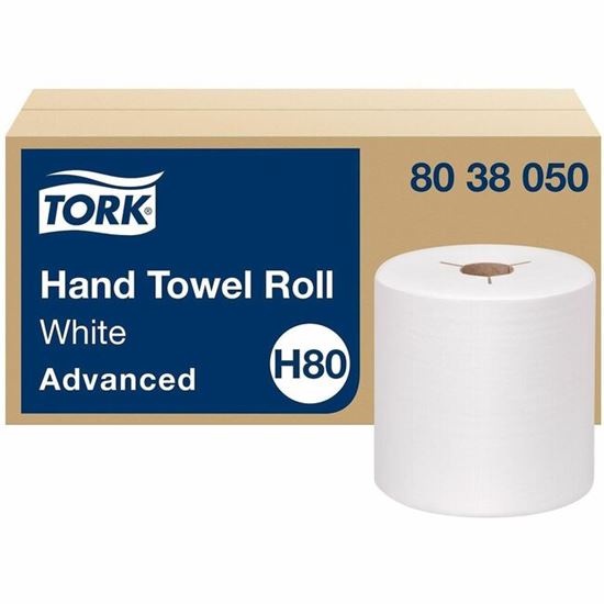 TORK Paper Hand Towel Roll White H80 1