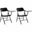 National Public Seating 5200 Series Folding Chair with Tablet Arm 1