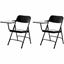 National Public Seating 5200 Series Folding Chair with Tablet Arm 1