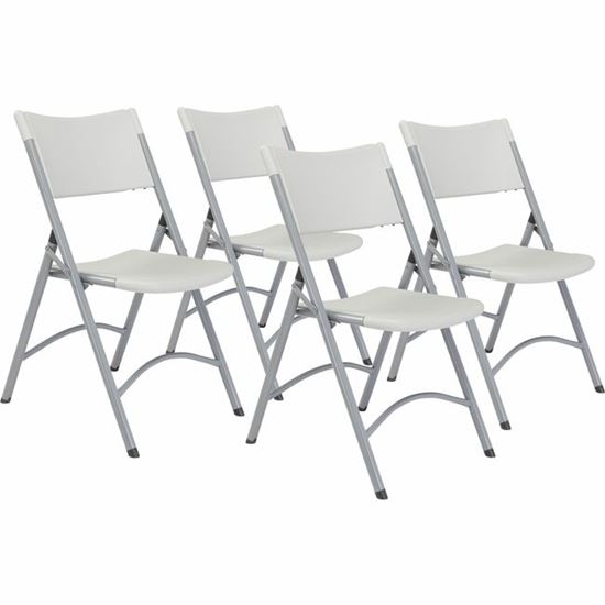 National Public Seating 600 Series Folding Chairs 1