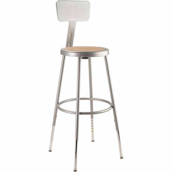 National Public Seating 6200 Series Heavy-Duty Stools 1