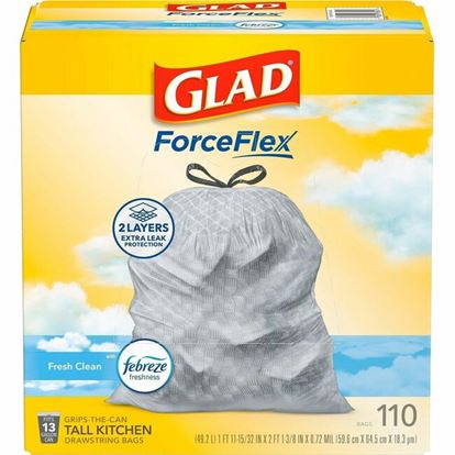 Glad OdorShield 13-gallon Trash Bags 1