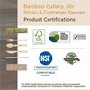 World Centric Compostable Bamboo Cutlery Set 3
