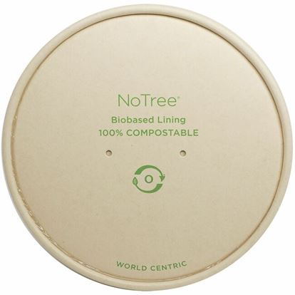 No Tree Compostable Paper Bowl Lids 1