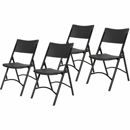 National Public Seating 600 Series Folding Chairs 1