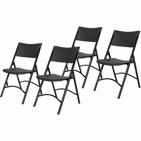 National Public Seating 600 Series Folding Chairs 1