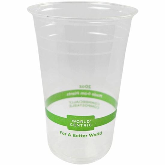 World Centric Compostable Clear Cold Cups 1