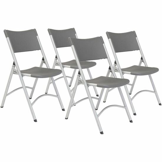 National Public Seating 600 Series Folding Chairs 1
