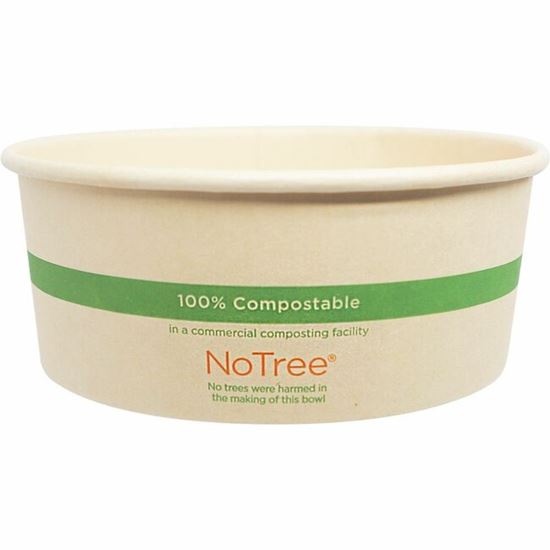 No Tree Compostable Wide Paper Bowls 1