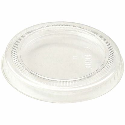 World Centric Compostable Clear Portion Cup Lids 1
