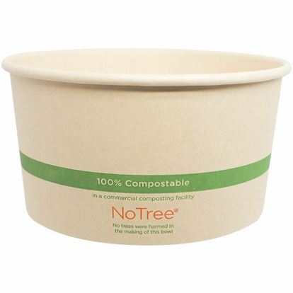 No Tree Compostable Wide Paper Bowls 1