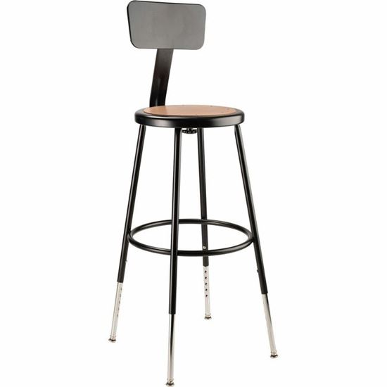 National Public Seating 6200 Series Heavy-Duty Stools 1