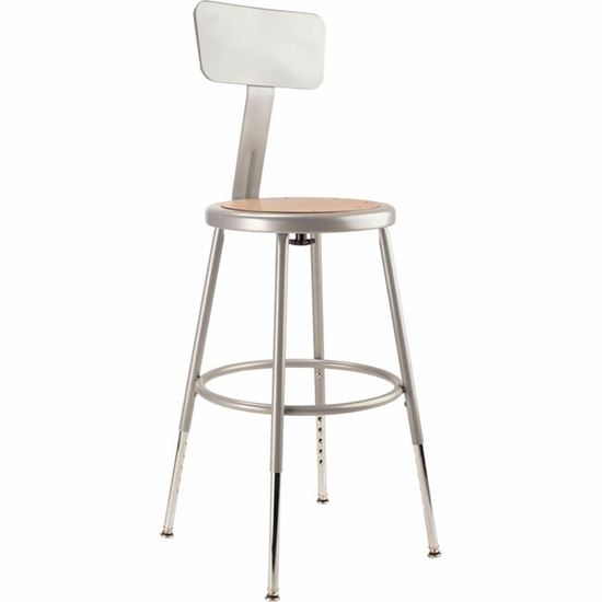 National Public Seating 6200 Series Heavy-Duty Stools 1