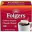 Folgers&reg; Bag, Instant, Packet Singles Medium-Roast Coffee Bags 1
