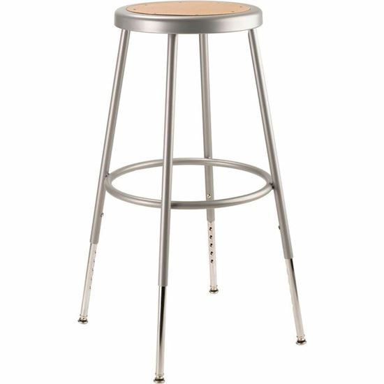 National Public Seating 6200 Series Heavy-Duty Stools 1