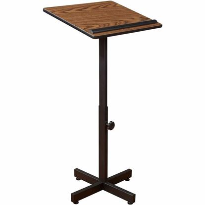 National Public Seating Oklahoma Sound Portable Presentation Lectern 1