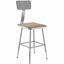 National Public Seating 6300 Series Heavy-Duty Square-Seat Stools 1