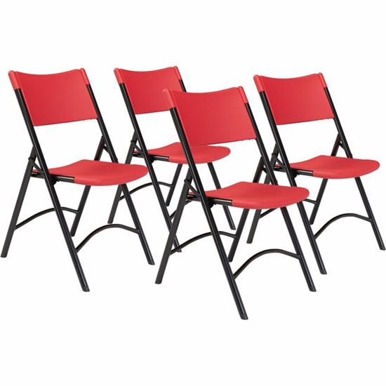 National Public Seating 600 Series Folding Chairs 1
