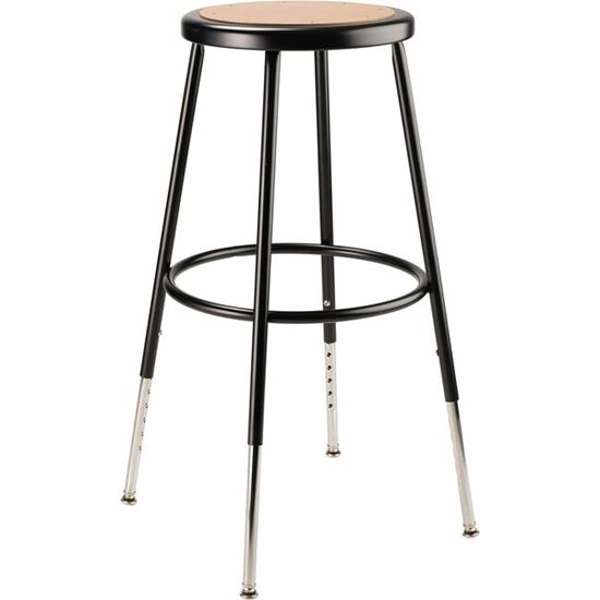 National Public Seating 6200 Series Heavy-Duty Stools 1