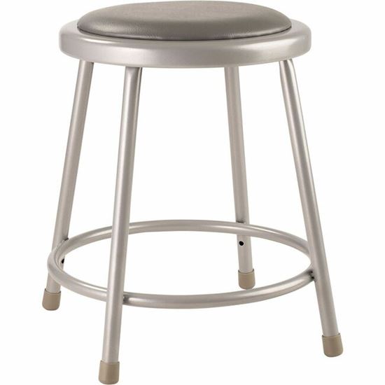 National Public Seating 6400 Series Heavy-Duty Padded Stools 1
