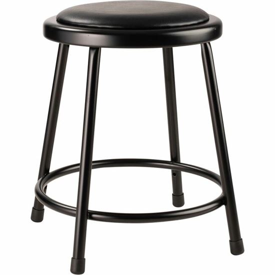 National Public Seating 6400 Series Heavy-Duty Padded Stools 1