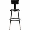 National Public Seating 6400 Series Heavy-Duty Padded Stools 4