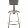 National Public Seating 6400 Series Heavy-Duty Padded Stools 3