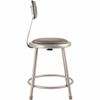 National Public Seating 6400 Series Heavy-Duty Padded Stools 5