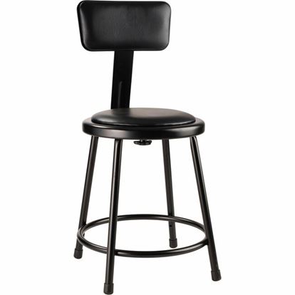 National Public Seating 6400 Series Heavy-Duty Padded Stools 1