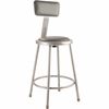 National Public Seating 6400 Series Heavy-Duty Padded Stools 1