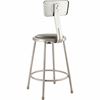 National Public Seating 6400 Series Heavy-Duty Padded Stools 3