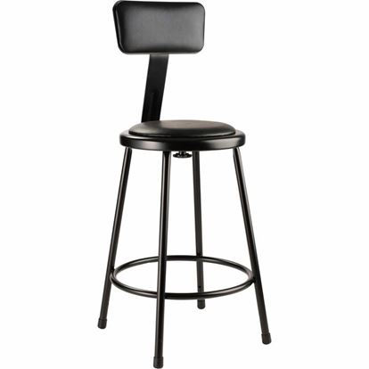 National Public Seating 6400 Series Heavy-Duty Padded Stools 1
