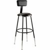 National Public Seating 6400 Series Heavy-Duty Padded Stools 1